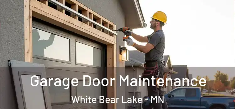 Garage Door Maintenance White Bear Lake - MN